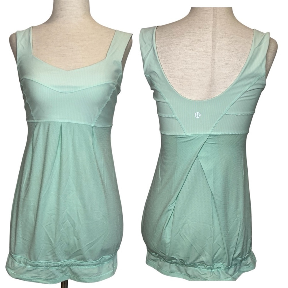 Lululemon Mint Green Tank Top